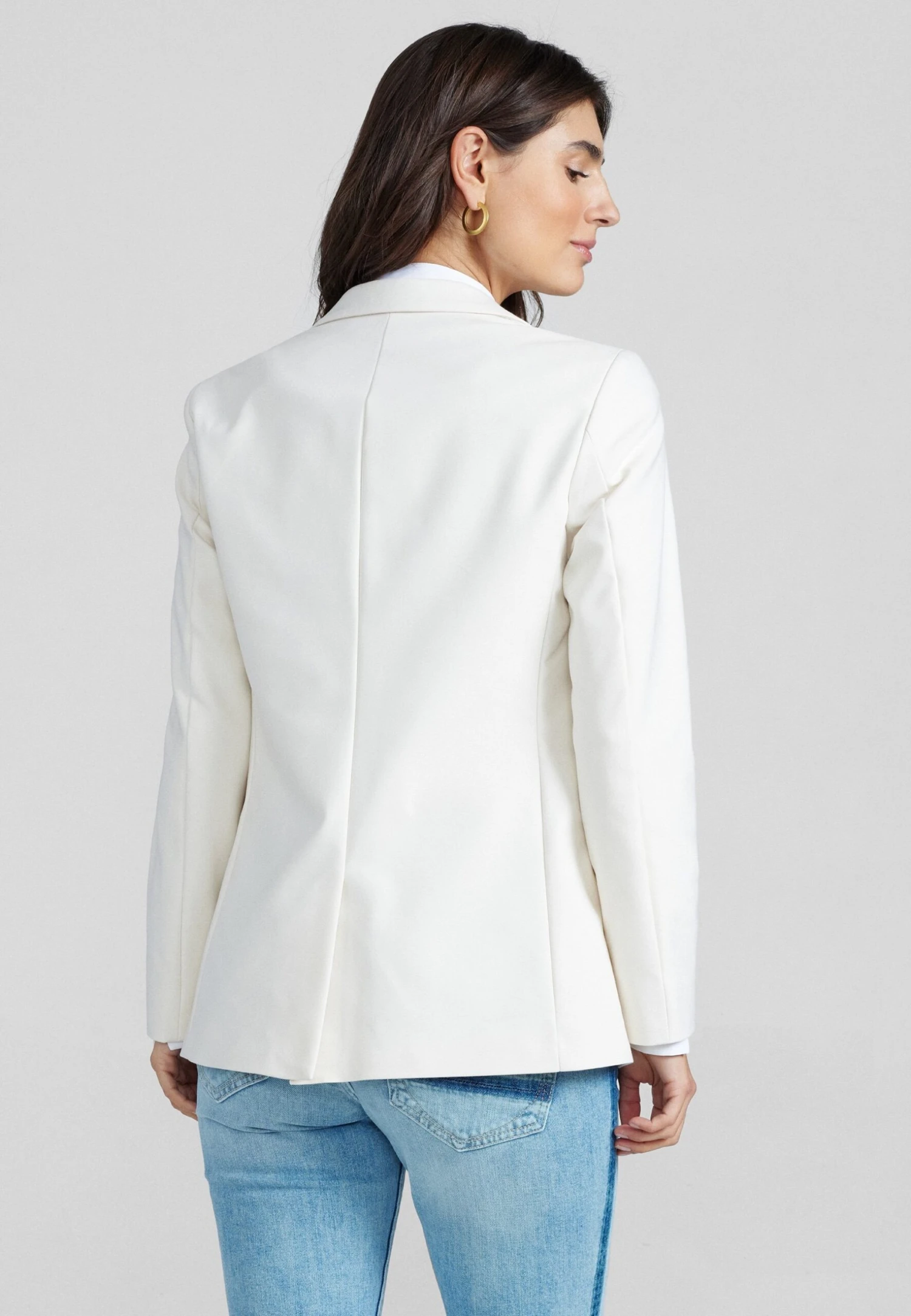 Mos Mosh Mary Night - Blazer - Ecru 3 Mos Mosh Mary Night - Blazer - Ecru - Image 3