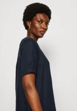 Marc O'Polo Dress Sportiv Style Slightly Egg Shaped Raglan Sleeve - Day Dress - Deep Blue Sea -Clothing Sale Store d8ff54a1b6004592aaf6fffe0ec61556