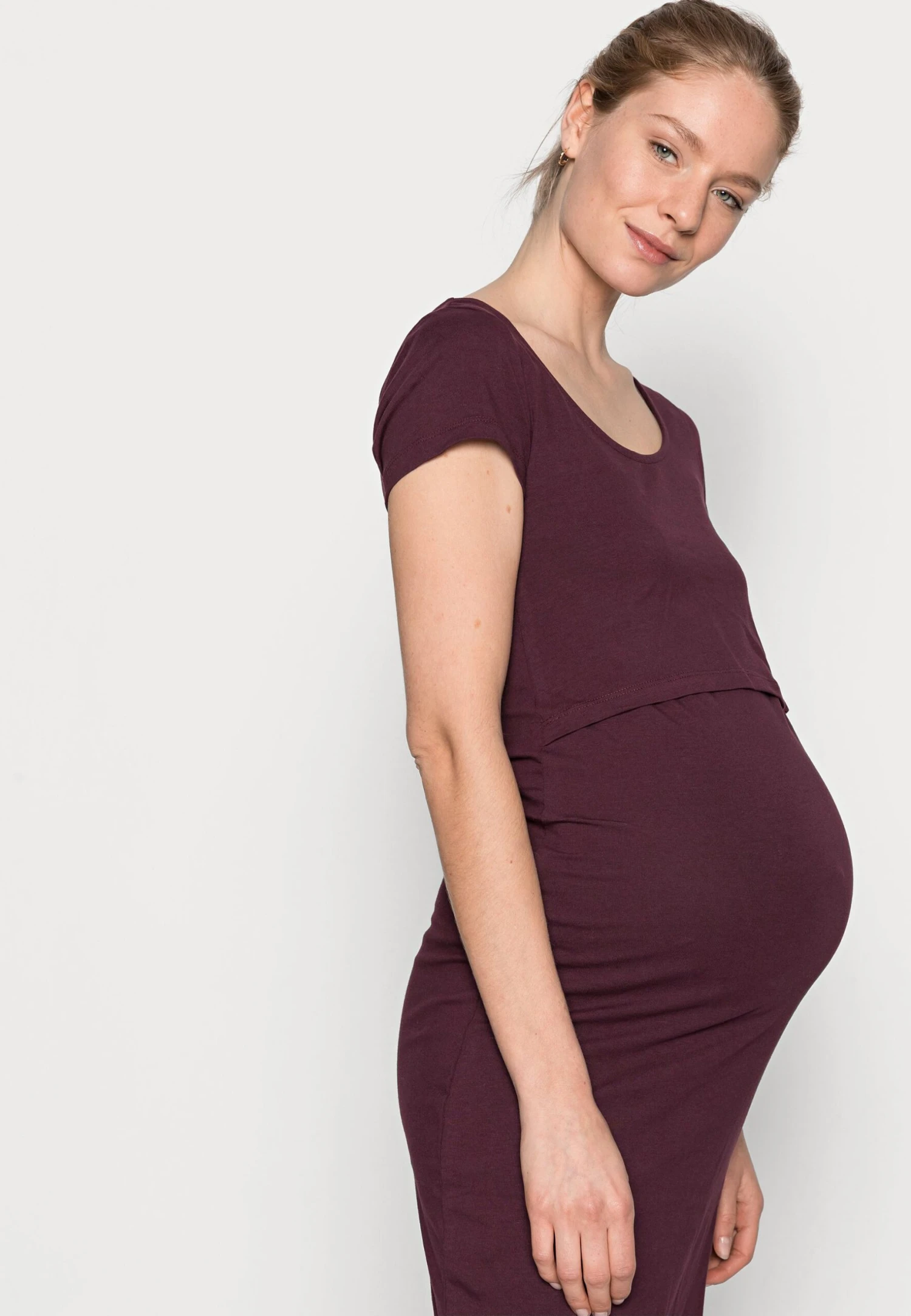 2Er Pack Nursing Function Dress - Shift Dress - Black/Bordeaux 5 2Er Pack Nursing Function Dress - Shift Dress - Black/Bordeaux - Image 5