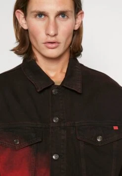 Hugo Denim Jacket - Bright Red 11 Hugo Denim Jacket - Bright Red -Clothing Sale Store e4a83ec4e0b44d1fa1e4d559565b8351