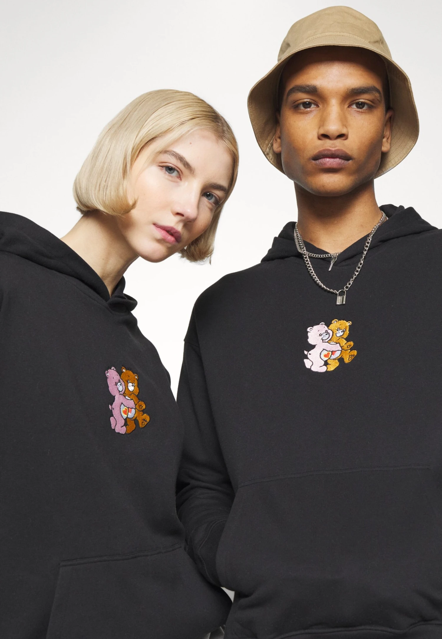 YOURTURN Care Bears Unisex - Hoodie - Black 5 YOURTURN Care Bears Unisex - Hoodie - Black - Image 5