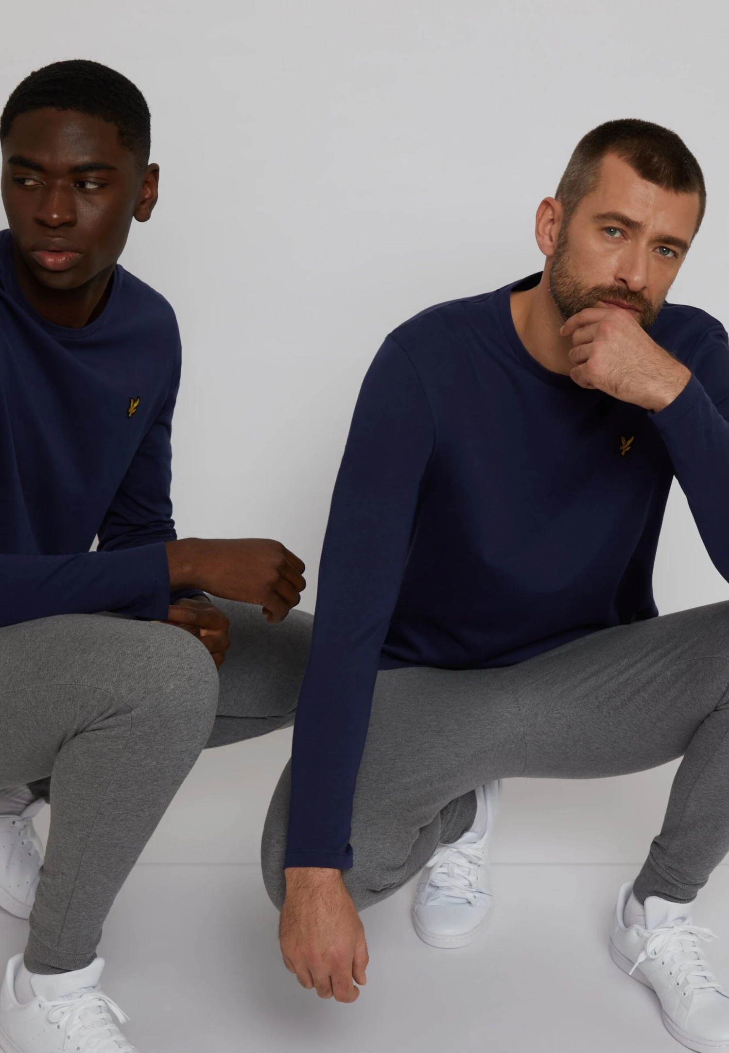 Lyle & Scott Long Sleeved Top - Navy 4 Lyle & Scott Long Sleeved Top - Navy - Image 4