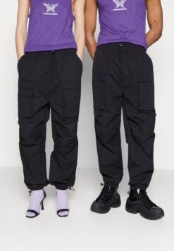YOURTURN Unisex - Cargo Trousers - Black